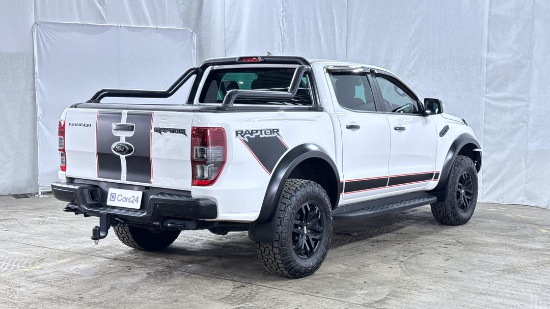 2022 Ford Ranger Raptor 2.0 (4x4), Automatic, 87639 km, Right Back Diagonal (45- Degree) View