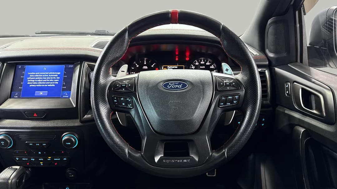 2022 Ford Ranger Raptor X 2.0 (4x4), Automatic, 87639 km, Steering Wheel Close-up