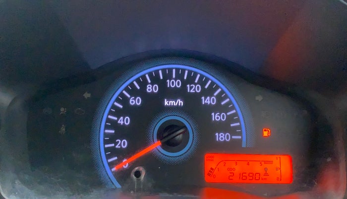 2019 Datsun Redi Go A, Petrol, Manual, 21,951 km, Odometer Image