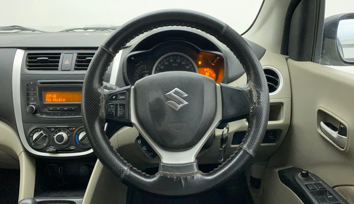 2015 Maruti Celerio ZXI AMT, Petrol, Automatic, 1,06,212 km, Steering Wheel Close Up