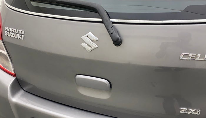 2015 Maruti Celerio ZXI AMT, Petrol, Automatic, 1,06,212 km, Dicky (Boot door) - Minor scratches