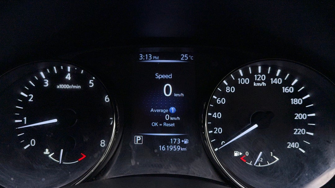 2019 Nissan X-trail St-l (2WD), Automatic, 161959 km, Odometer View