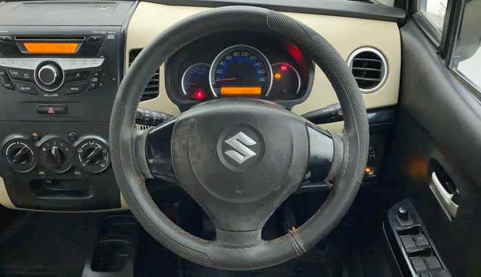 2017 Maruti Wagon R 1.0 VXI, CNG, Manual, 89,908 km, Steering Wheel Close Up