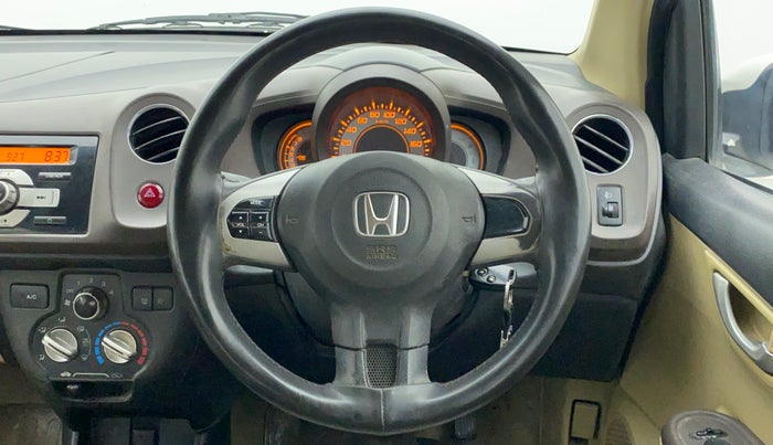 2013 Honda Brio 1.2 VX MT I VTEC, Petrol, Manual, 91,780 km, Steering Wheel Close Up