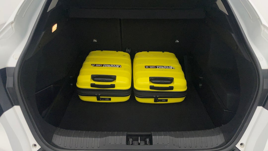 Boot Inside View with Luggage