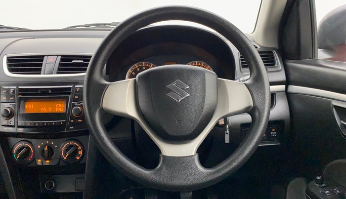2015 Maruti Swift VXI, Petrol, Manual, 51,078 km, Steering Wheel Close Up