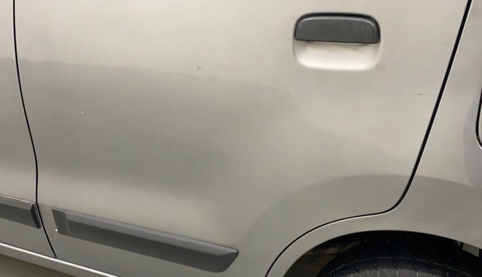 2018 Maruti Wagon R 1.0 LXI CNG, CNG, Manual, 1,04,892 km, Rear left door - Slightly dented