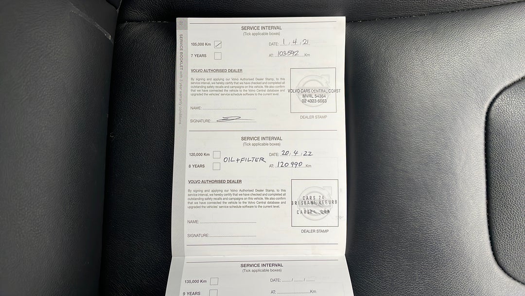 2016 Volvo XC60 D4 Luxury, Automatic, 120991 km, Service History