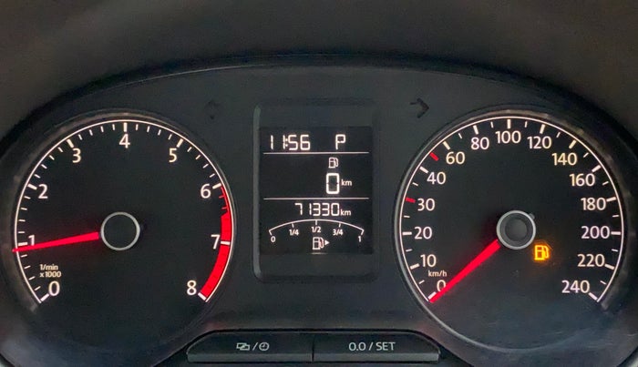 2015 Volkswagen Vento HIGHLINE PETROL AT, Petrol, Automatic, 71,330 km, Odometer Image