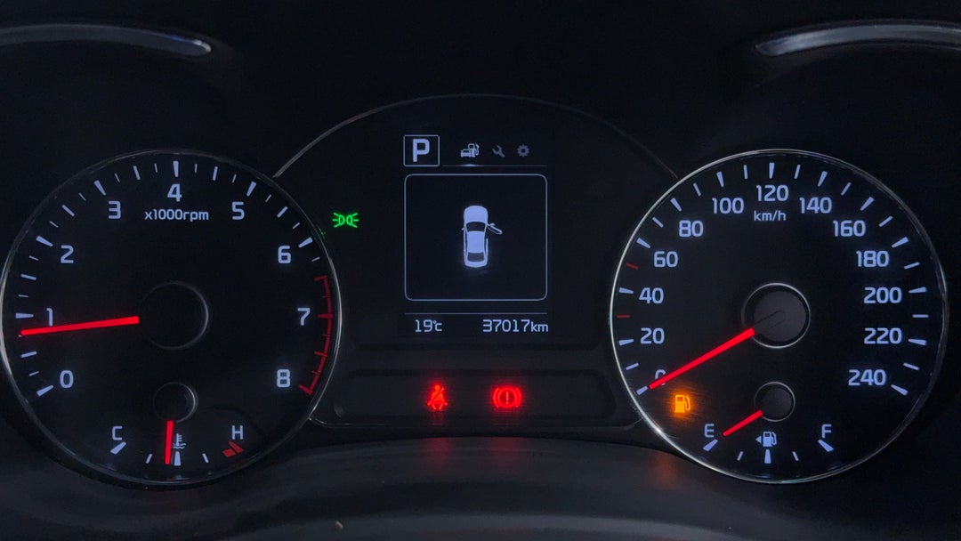 2017 Kia Cerato Sport, Automatic, 37017 km, Odometer View