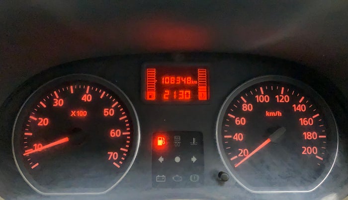 2014 Nissan Terrano XV D THP PREMIUM 110 PS, Diesel, Manual, 1,08,497 km, Odometer Image