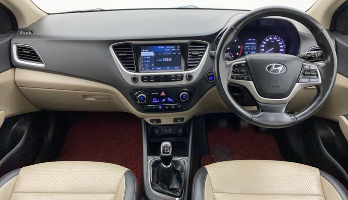 2018 Hyundai Verna 1.6 SX (O) CRDI MT, Diesel, Manual, 65,279 km, Dashboard