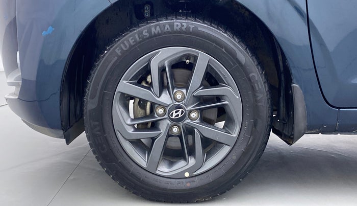 2020 Hyundai GRAND I10 NIOS SPORTZ 1.2 AT, Petrol, Automatic, 27,645 km, Left Front Wheel