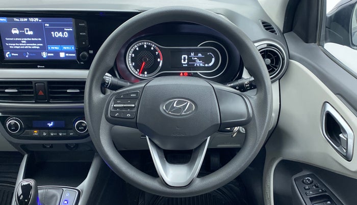 2020 Hyundai GRAND I10 NIOS SPORTZ 1.2 AT, Petrol, Automatic, 27,645 km, Steering Wheel Close Up
