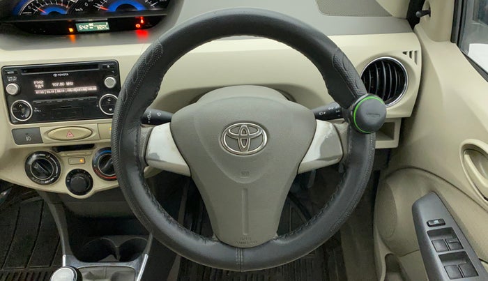 2015 Toyota Etios Liva GD, Diesel, Manual, 99,225 km, Steering Wheel Close Up