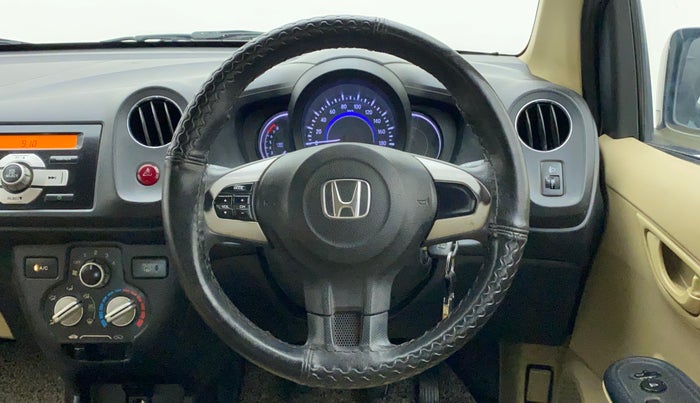 2014 Honda Brio S MT, Petrol, Manual, 76,356 km, Steering Wheel Close Up