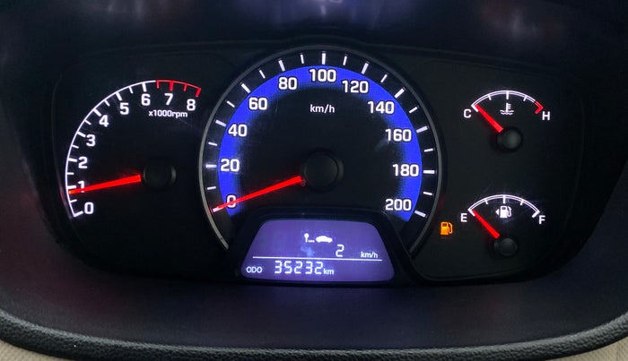 2017 Hyundai Xcent S 1.2, Petrol, Manual, 35,274 km, Odometer Image