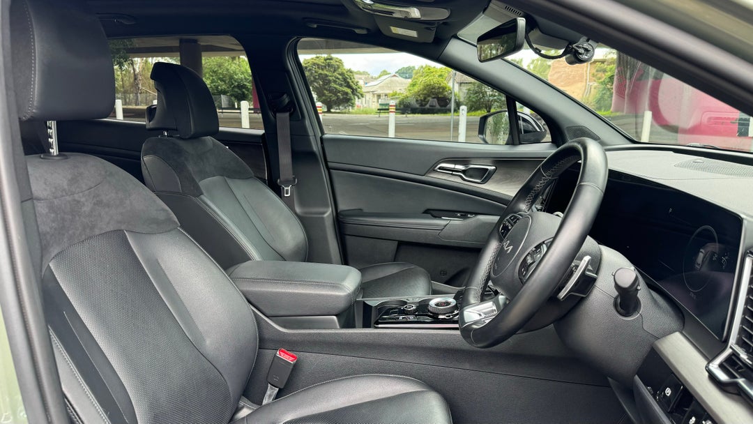 Right Side Front Door Cabin View