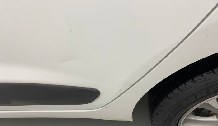 2016 Hyundai Grand i10 ASTA (O) AT 1.2 KAPPA VTVT, Petrol, Automatic, 43,634 km, Rear left door - Minor scratches