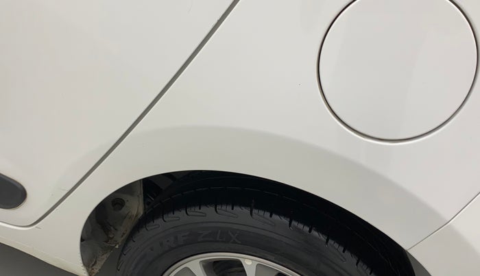 2016 Hyundai Grand i10 ASTA (O) AT 1.2 KAPPA VTVT, Petrol, Automatic, 43,634 km, Left quarter panel - Rusted