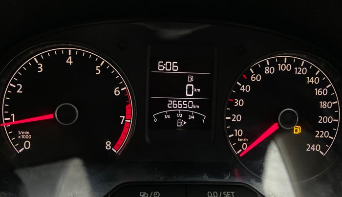 2017 Volkswagen Ameo COMFORTLINE 1.2, Petrol, Manual, 26,521 km, Odometer Image