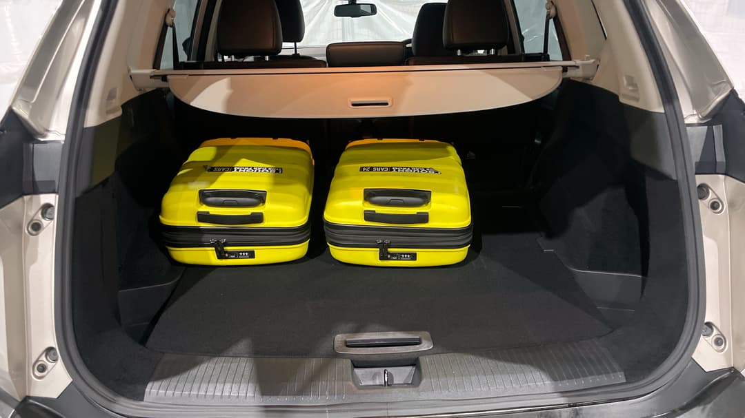 2023 Nissan X-trail St-l (2WD), Automatic, 26126 km, Boot Inside View with Luggage