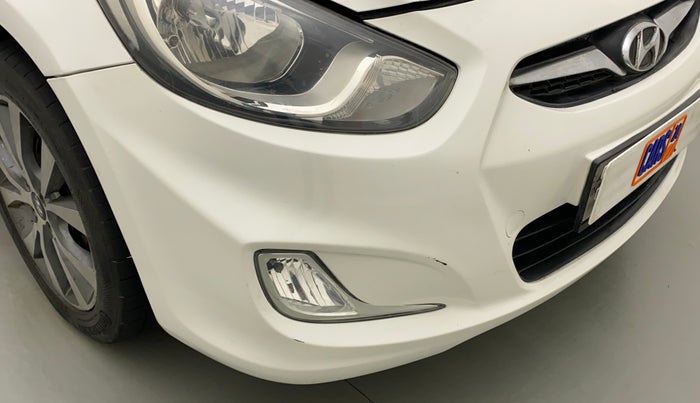 2014 Hyundai Verna FLUIDIC 1.4 VTVT CX, Petrol, Manual, 78,290 km, Front bumper - Minor damage