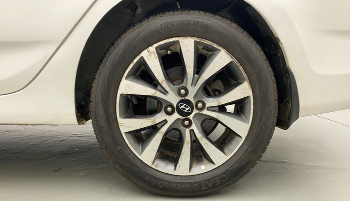 2014 Hyundai Verna FLUIDIC 1.4 VTVT CX, Petrol, Manual, 78,290 km, Left Rear Wheel