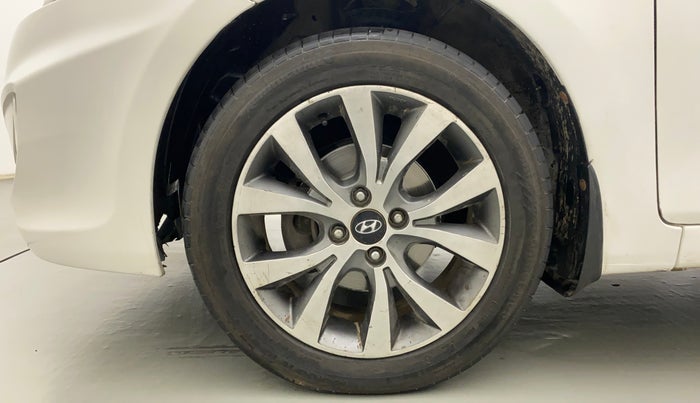2014 Hyundai Verna FLUIDIC 1.4 VTVT CX, Petrol, Manual, 78,290 km, Left Front Wheel