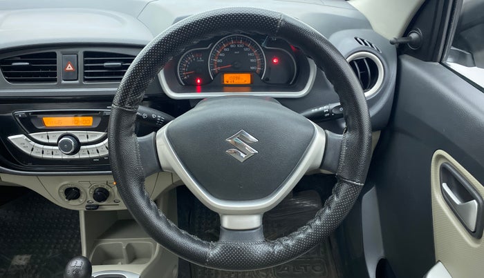 2017 Maruti Alto K10 VXI P, Petrol, Manual, 10,174 km, Steering Wheel Close Up