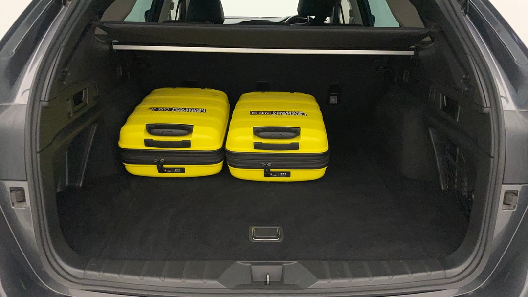 Boot Inside View with Luggage