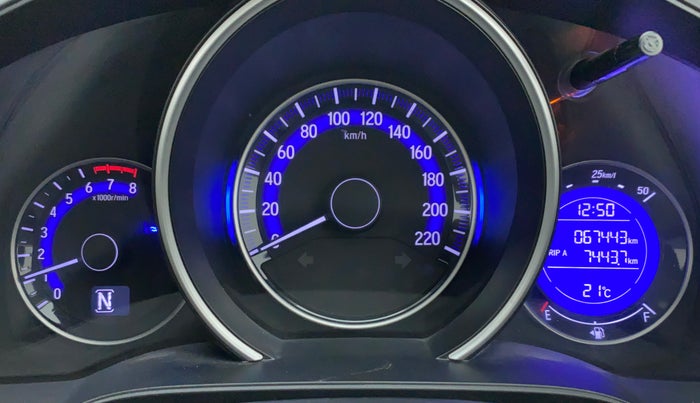 2015 Honda Jazz 1.2 V AT, Petrol, Automatic, 67,855 km, Odometer Image