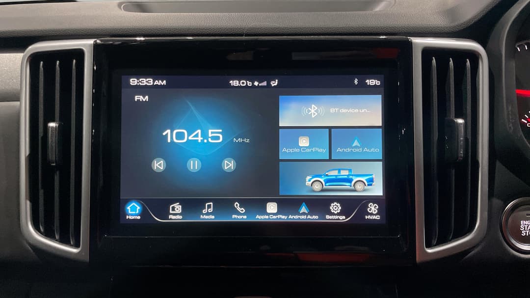 2024 GWM Ute Cannon-l (4x4), Automatic, 42385 km, Infotainment System