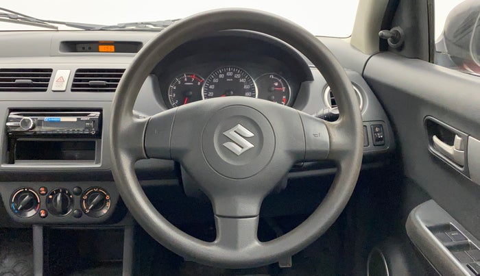 2011 Maruti Swift VXI, Petrol, Manual, 1,02,874 km, Steering Wheel Close Up