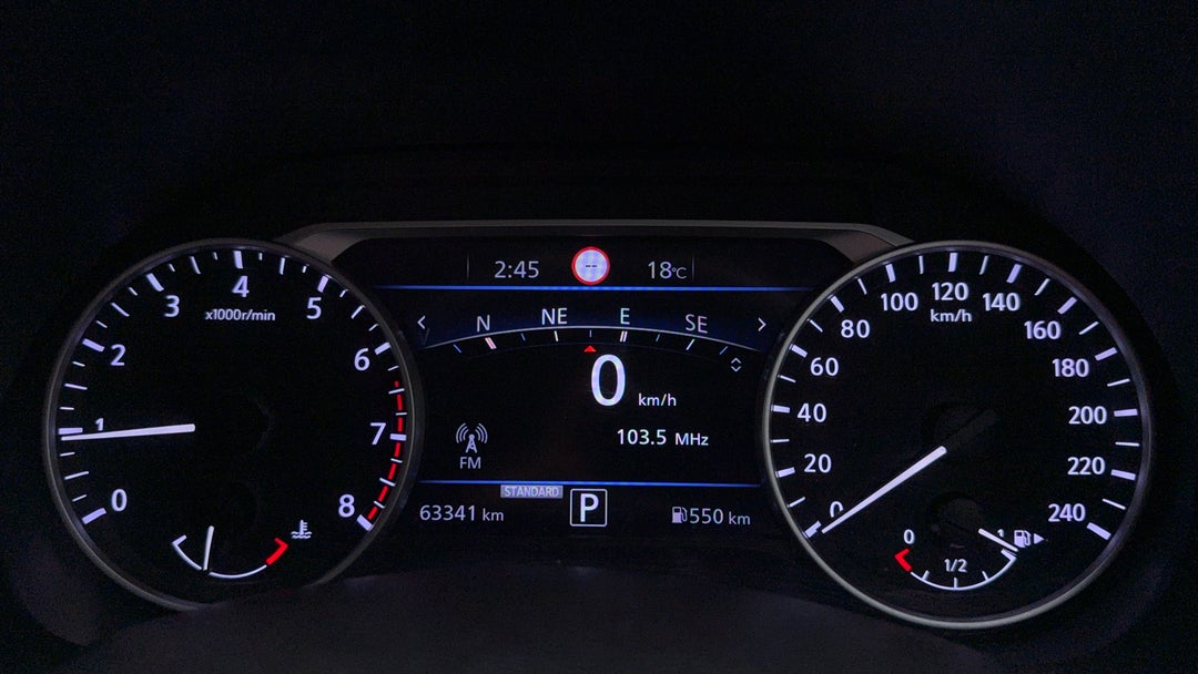 2023 Nissan Juke St-l, Automatic, 63341 km, Odometer View