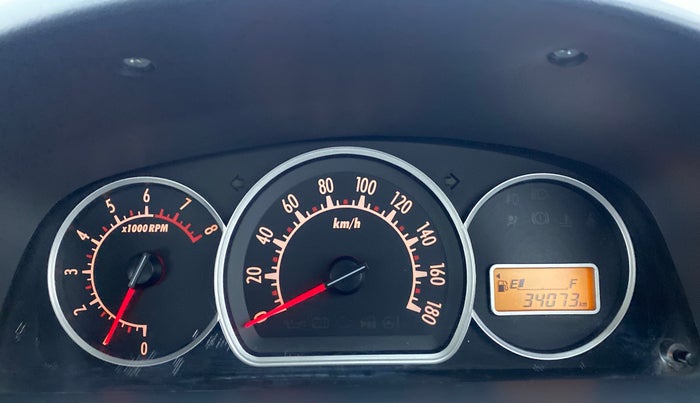 2014 Maruti Alto K10 VXI P, Petrol, Manual, 33,955 km, Odometer Image