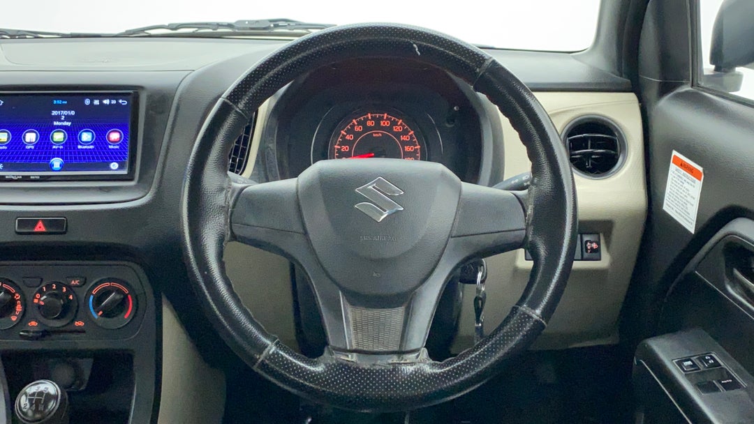 Steering Wheel Close Up