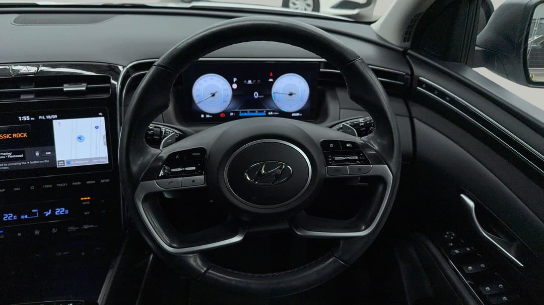 2023 Hyundai Tucson Highlander (AWD), Automatic, 60689 km, Steering Wheel Close-up