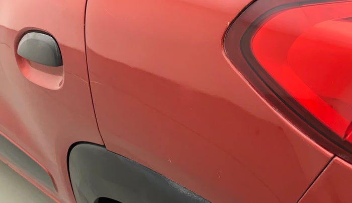 2018 Renault Kwid RXL, Petrol, Manual, 17,047 km, Left quarter panel - Minor scratches