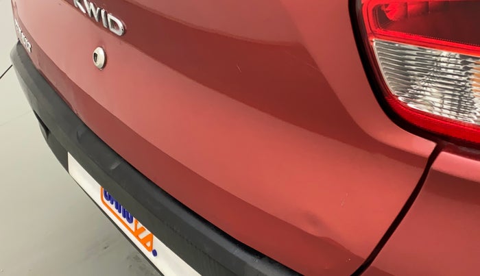 2018 Renault Kwid RXL, Petrol, Manual, 17,047 km, Dicky (Boot door) - Slightly dented
