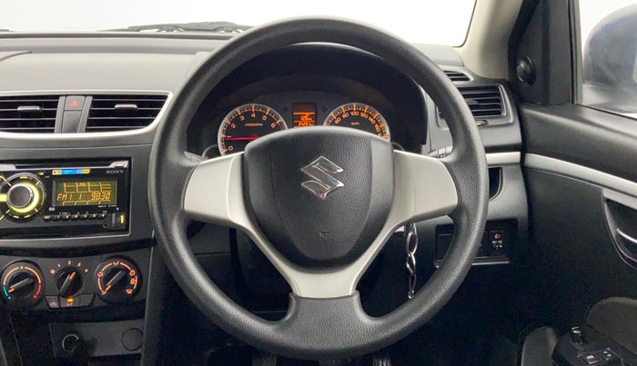 2012 Maruti Swift VXI D, Petrol, Manual, 34,305 km, Steering Wheel Close Up