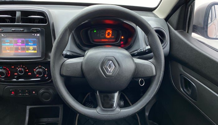 2017 Renault Kwid RXT, Petrol, Manual, 25,522 km, Steering Wheel Close Up