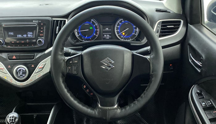 2016 Maruti Baleno DELTA 1.2 K12, Petrol, Manual, 78,250 km, Steering Wheel Close Up