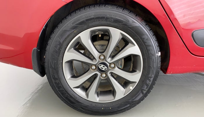 2014 Hyundai Xcent SX 1.2 OPT, Petrol, Manual, 87,378 km, Right Rear Wheel