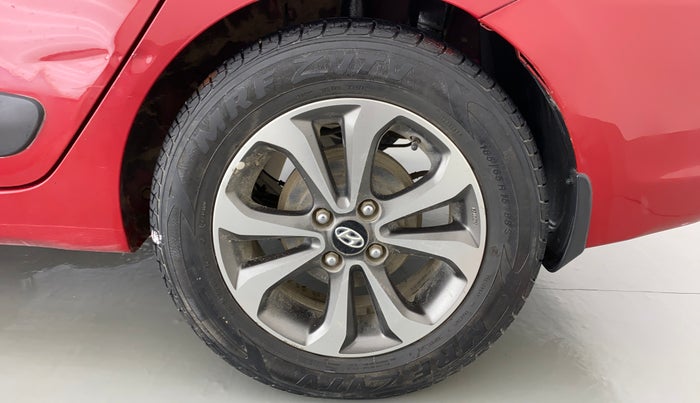 2014 Hyundai Xcent SX 1.2 OPT, Petrol, Manual, 87,378 km, Left Rear Wheel