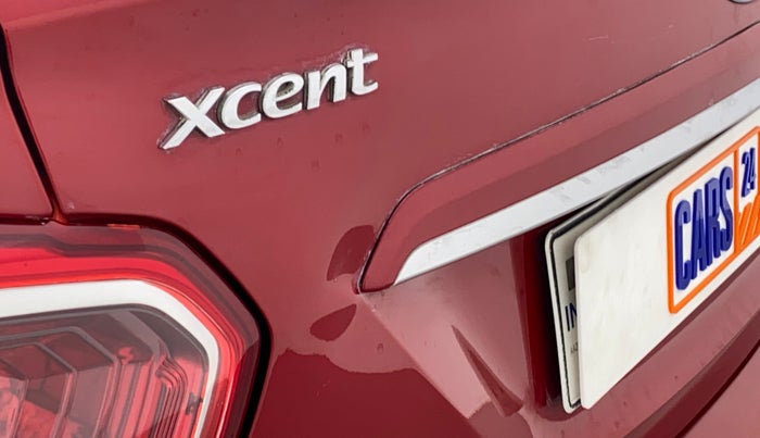 2014 Hyundai Xcent SX 1.2 OPT, Petrol, Manual, 87,378 km, Dicky (Boot door) - Slightly dented