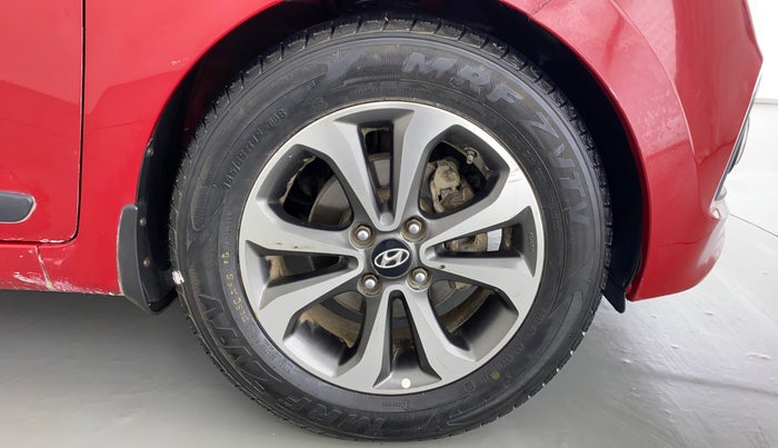 2014 Hyundai Xcent SX 1.2 OPT, Petrol, Manual, 87,378 km, Right Front Wheel