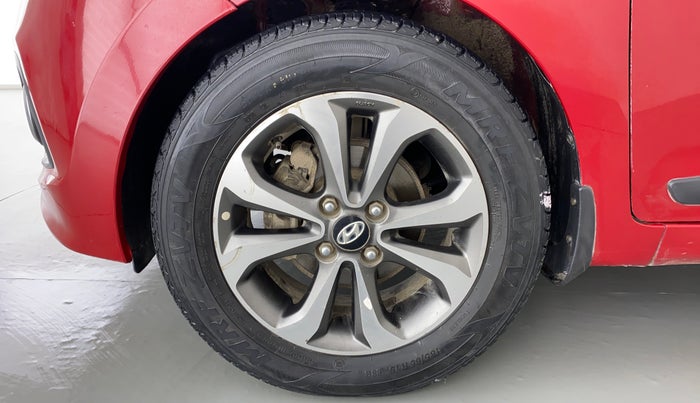 2014 Hyundai Xcent SX 1.2 OPT, Petrol, Manual, 87,378 km, Left Front Wheel