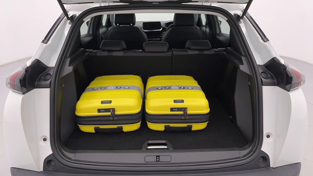 Boot Inside View with Luggage