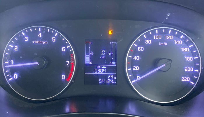 2017 Hyundai Elite i20 SPORTZ 1.2, Petrol, Manual, 55,381 km, Odometer Image